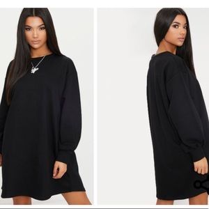 Tobi Oversized Fleece Lined Sweater Dress